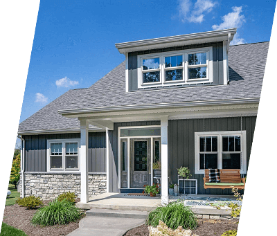 Exterior of a Home After Remodeling by Janes Exteriors in Delaware